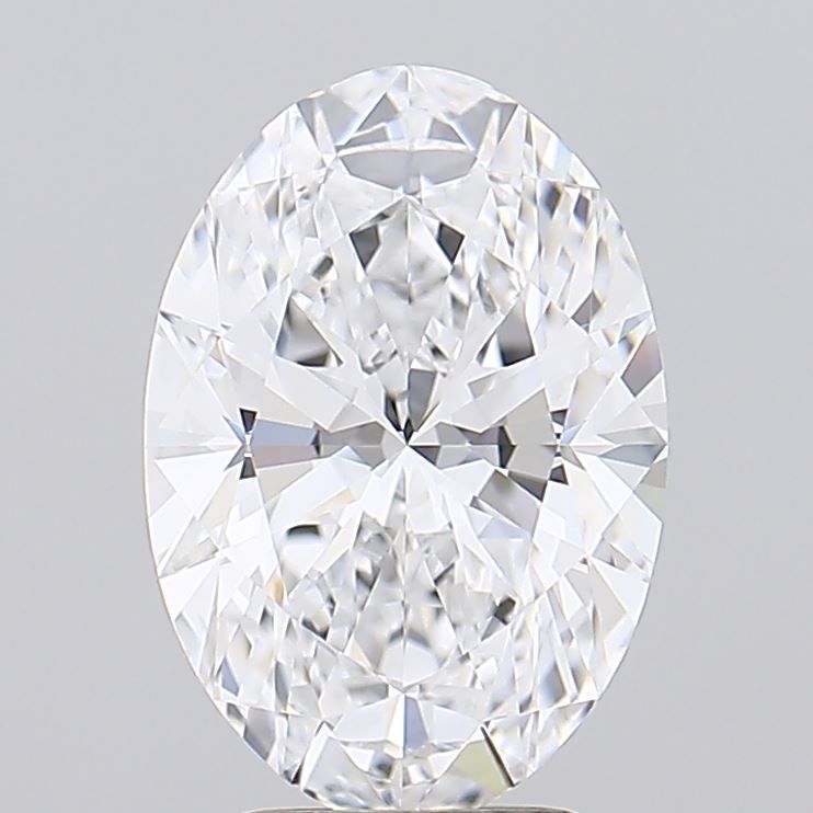3.72 ct. oval Lab Grown Diamond front image