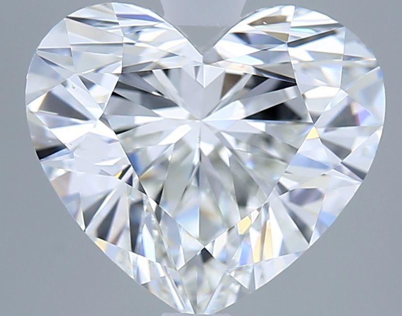 2.74 ct. heart Lab Grown Diamond front image