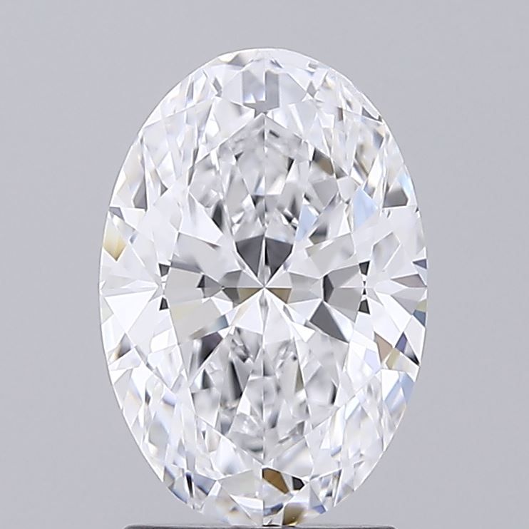 2.05 ct. oval Lab Grown Diamond front image
