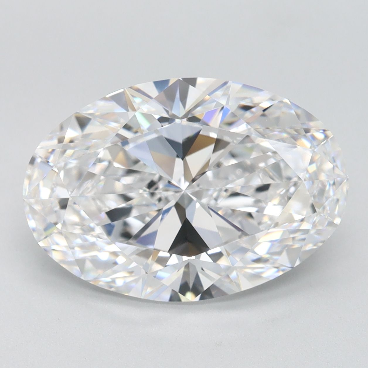 4.03 ct. oval Lab Grown Diamond front image