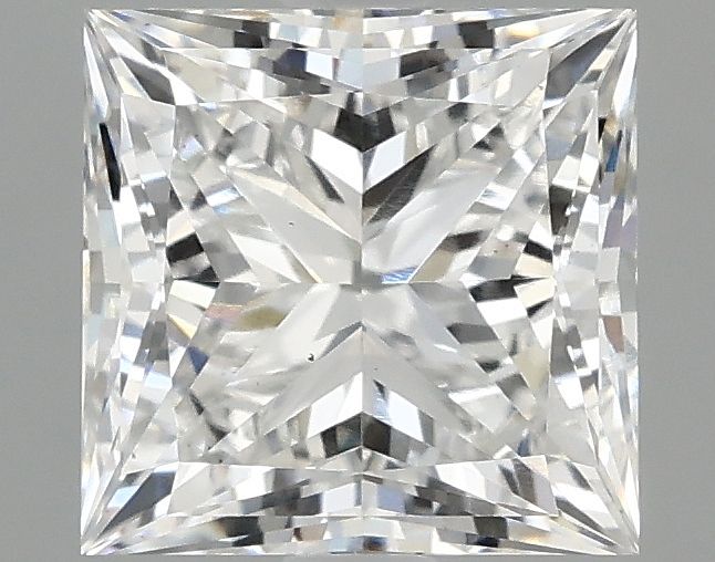 2.10 ct. princess Lab Grown Diamond front image