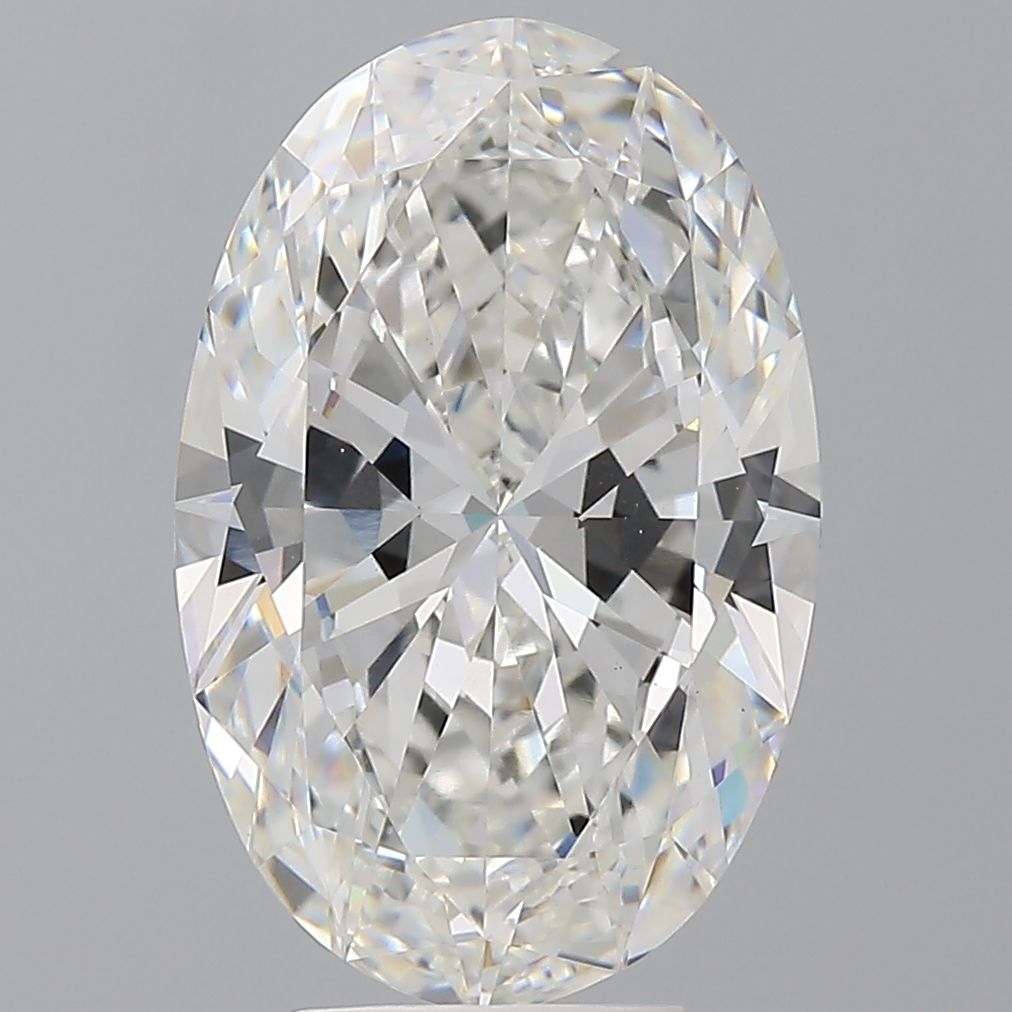 5.55 ct. oval Lab Grown Diamond front image