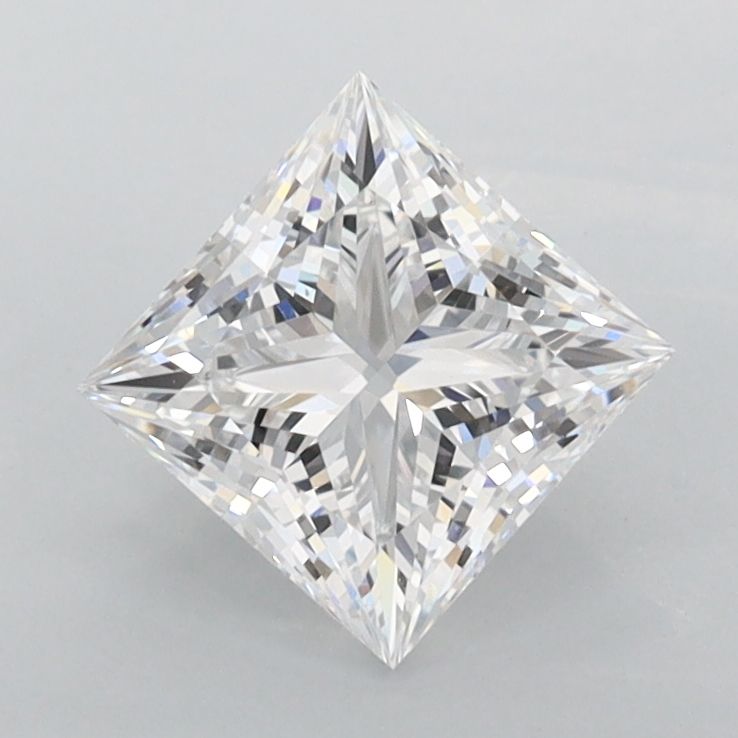 1.24 ct. princess Lab Grown Diamond front image