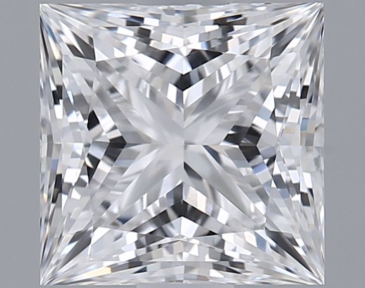 1.3 ct lab-grown Princess Diamond
