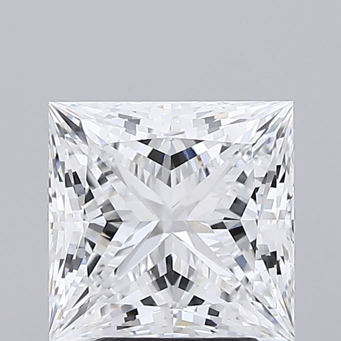 3.31 ct. princess Lab Grown Diamond front image