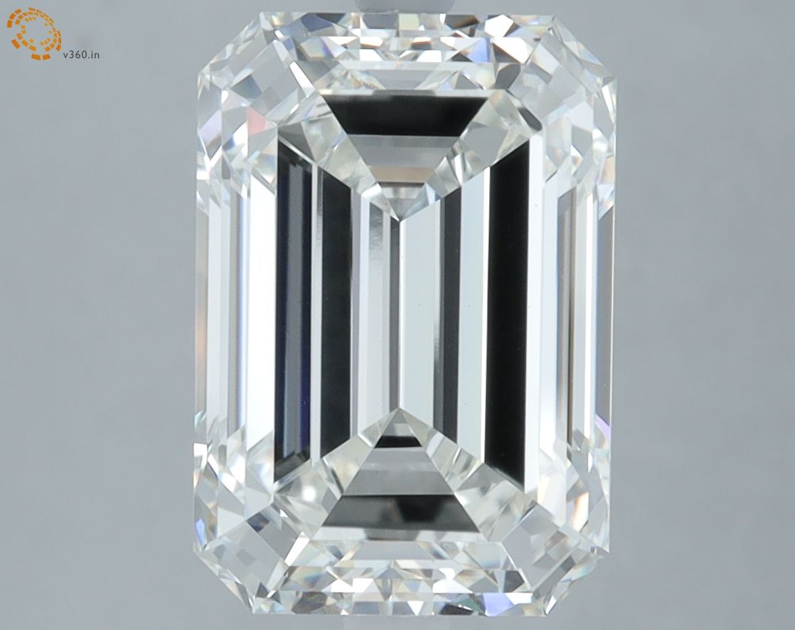 5.08 ct. emerald Lab Grown Diamond front image