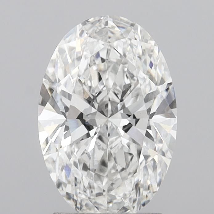 2.50 ct. oval Lab Grown Diamond front image