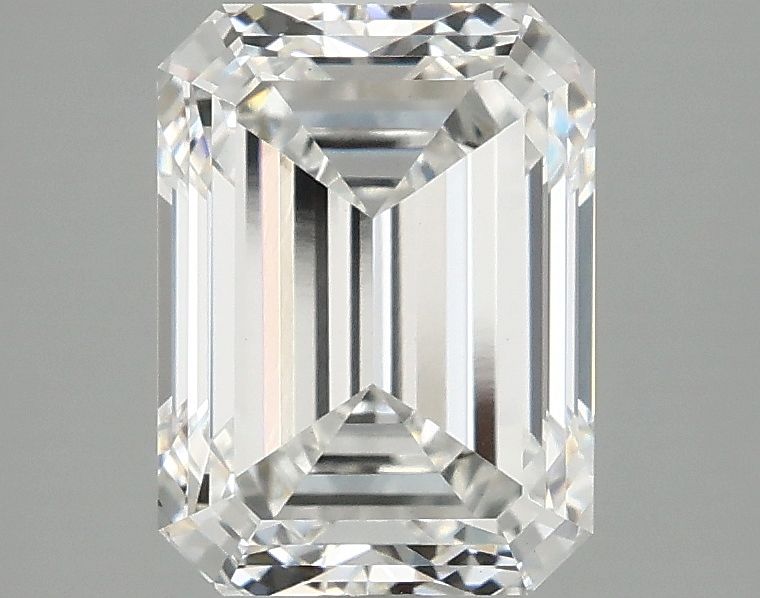 2.58 ct. emerald Lab Grown Diamond front image