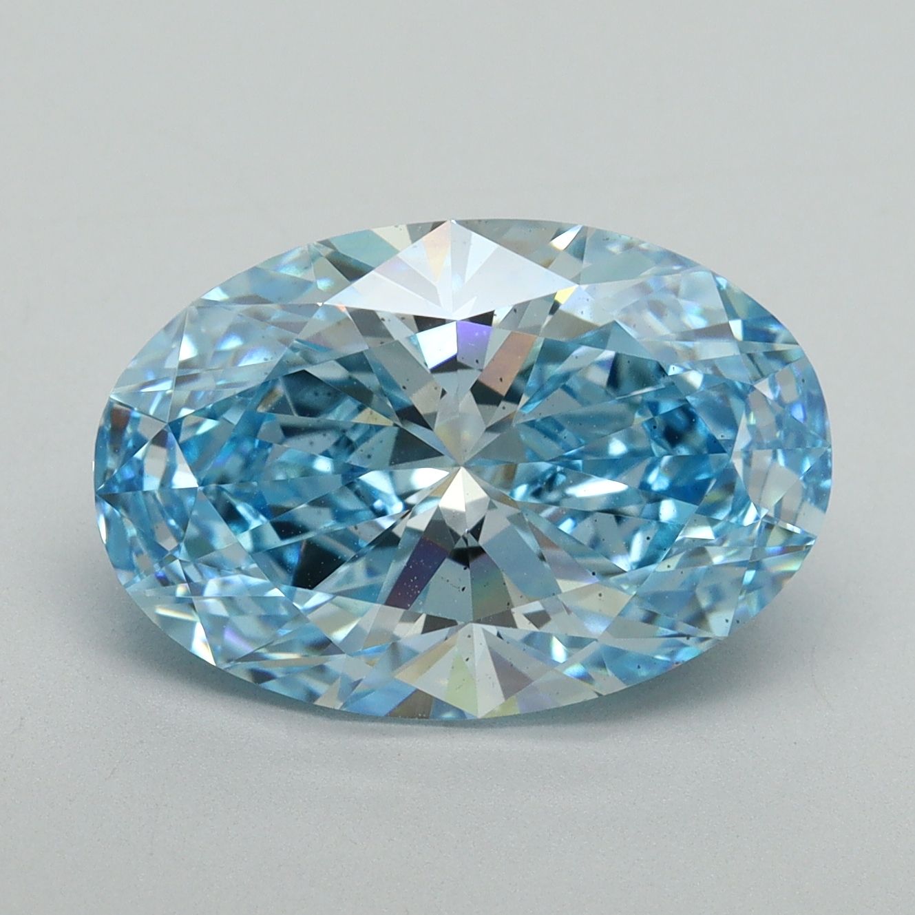 5.16 ct. oval Lab Grown Diamond front image