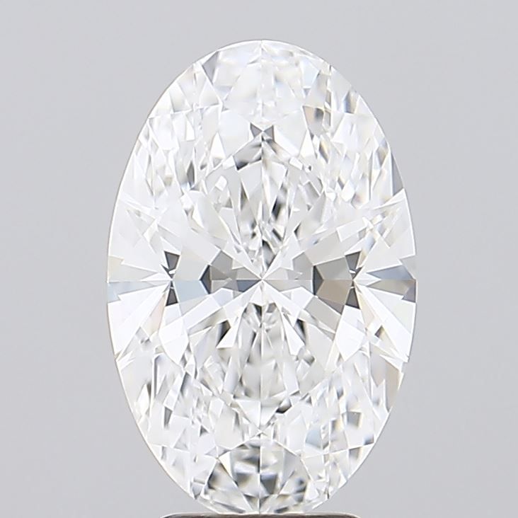 2.74 ct. oval Lab Grown Diamond front image