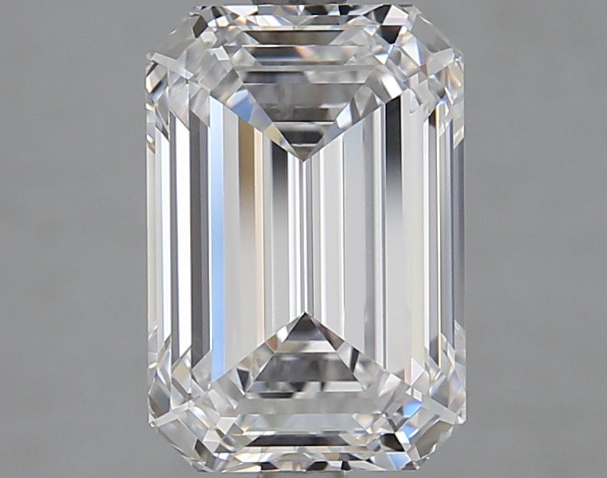 3.71 ct. emerald Lab Grown Diamond front image