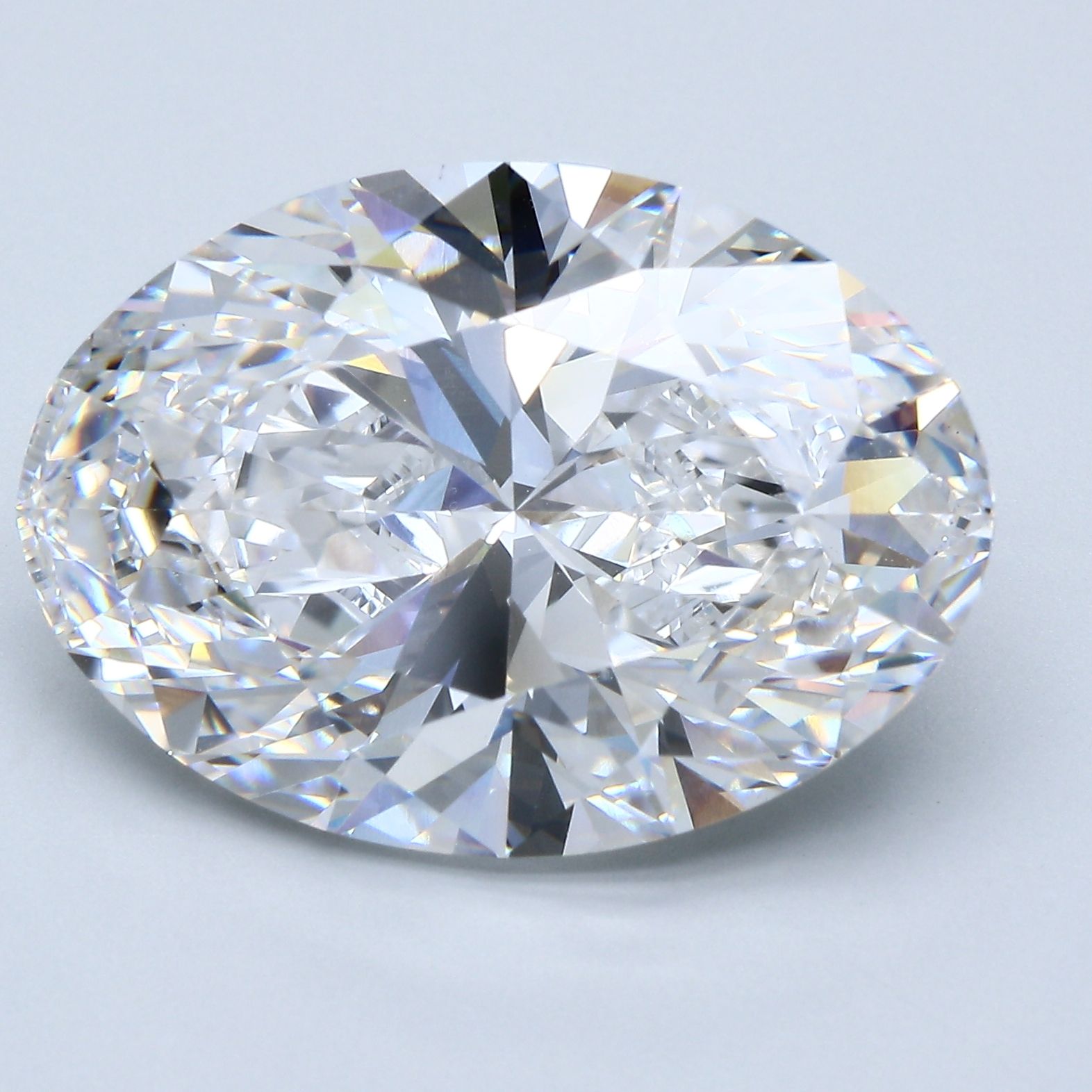 15.00 ct. oval Lab Grown Diamond front image