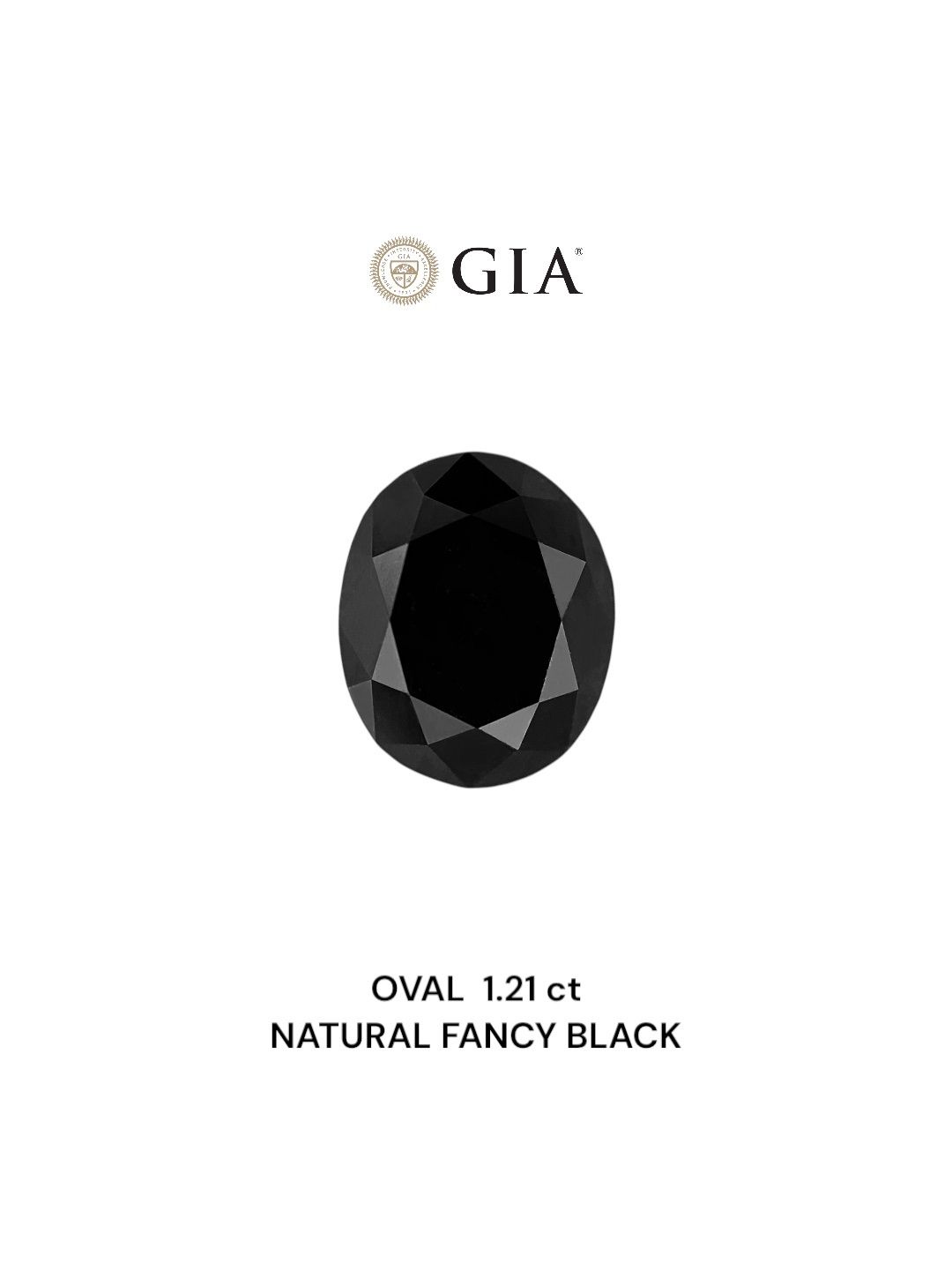 1.21 ct Oval diamond