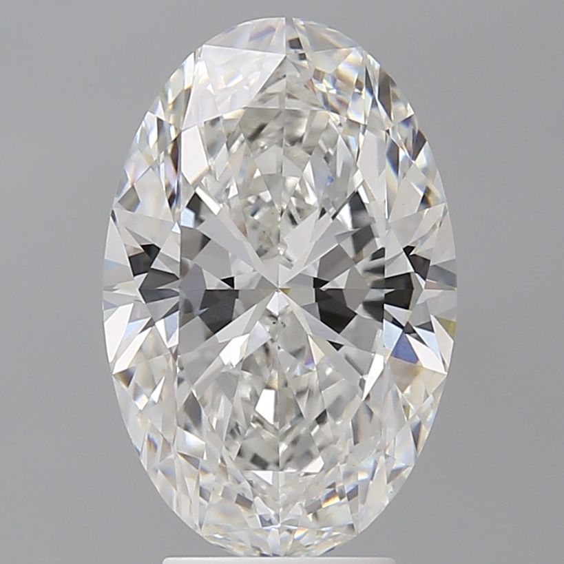 4.58 ct. oval Lab Grown Diamond front image