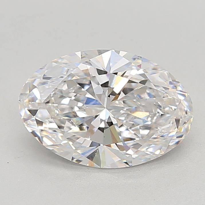 2.01 ct. oval Lab Grown Diamond front image