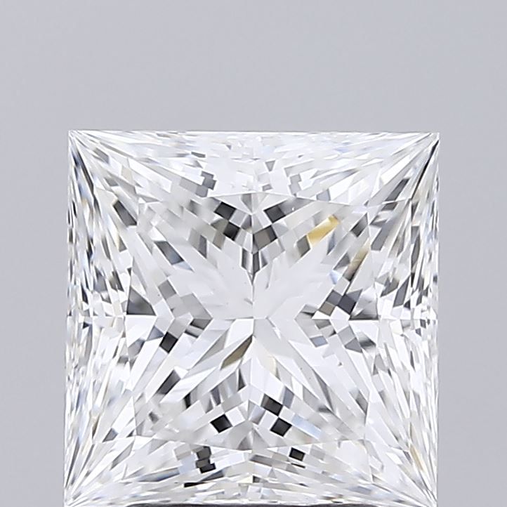 3.09 ct. princess Lab Grown Diamond front image