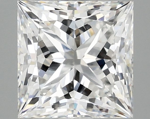 2.59 ct. princess Lab Grown Diamond front image
