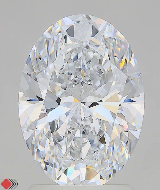 2.09 ct. oval Lab Grown Diamond front image