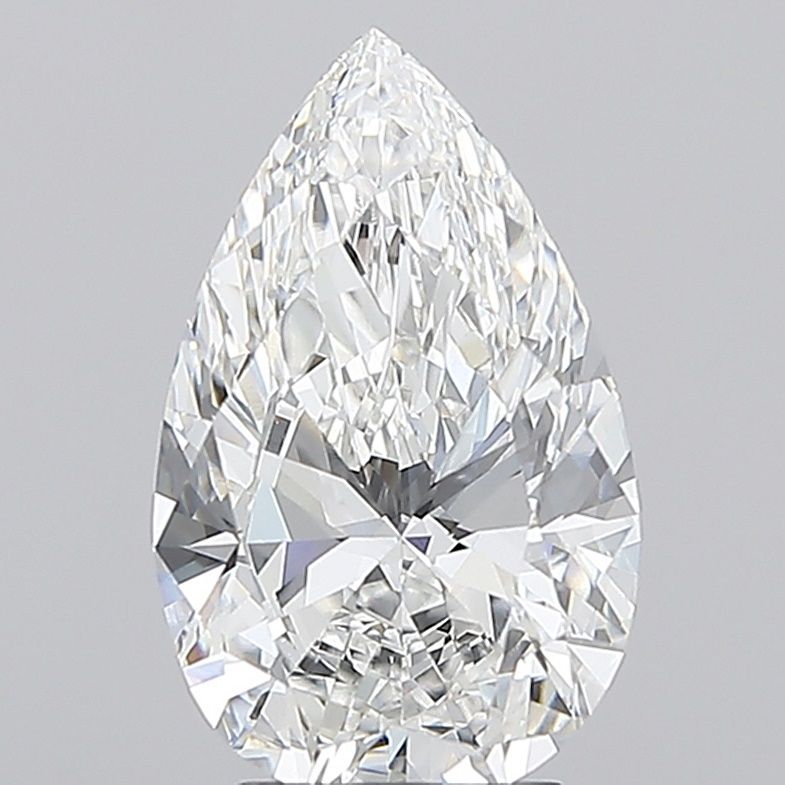 4.01 ct. pear Lab Grown Diamond front image