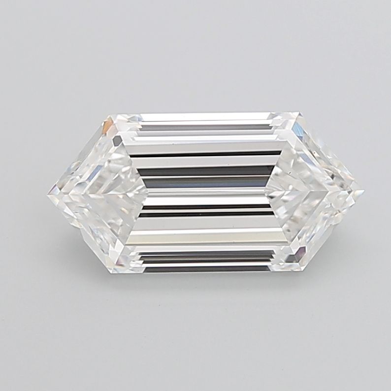 5.54 ct lab-grown Hexagonal Diamond