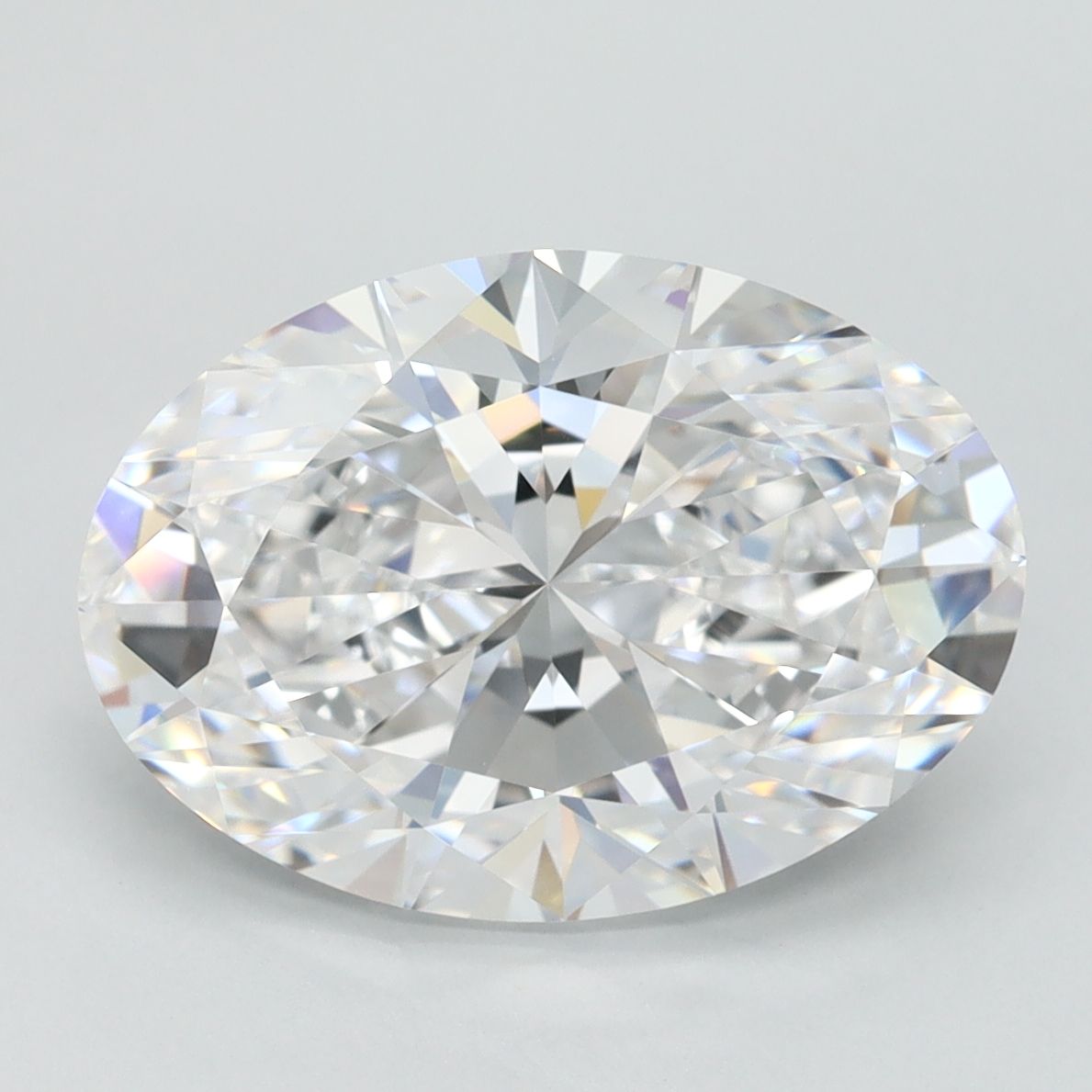 3.72 ct. oval Lab Grown Diamond front image