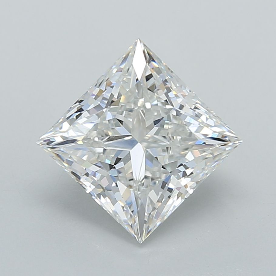 2.54 ct. princess Lab Grown Diamond front image