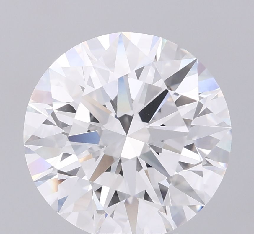 5.33 ct. round Lab Grown Diamond front image
