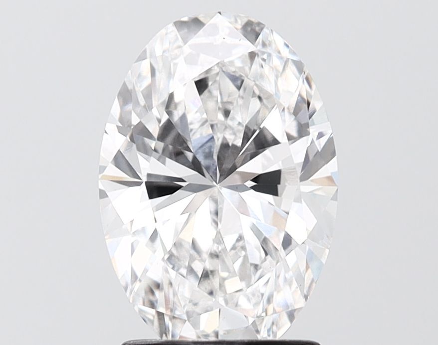 2.02 ct. oval Lab Grown Diamond front image