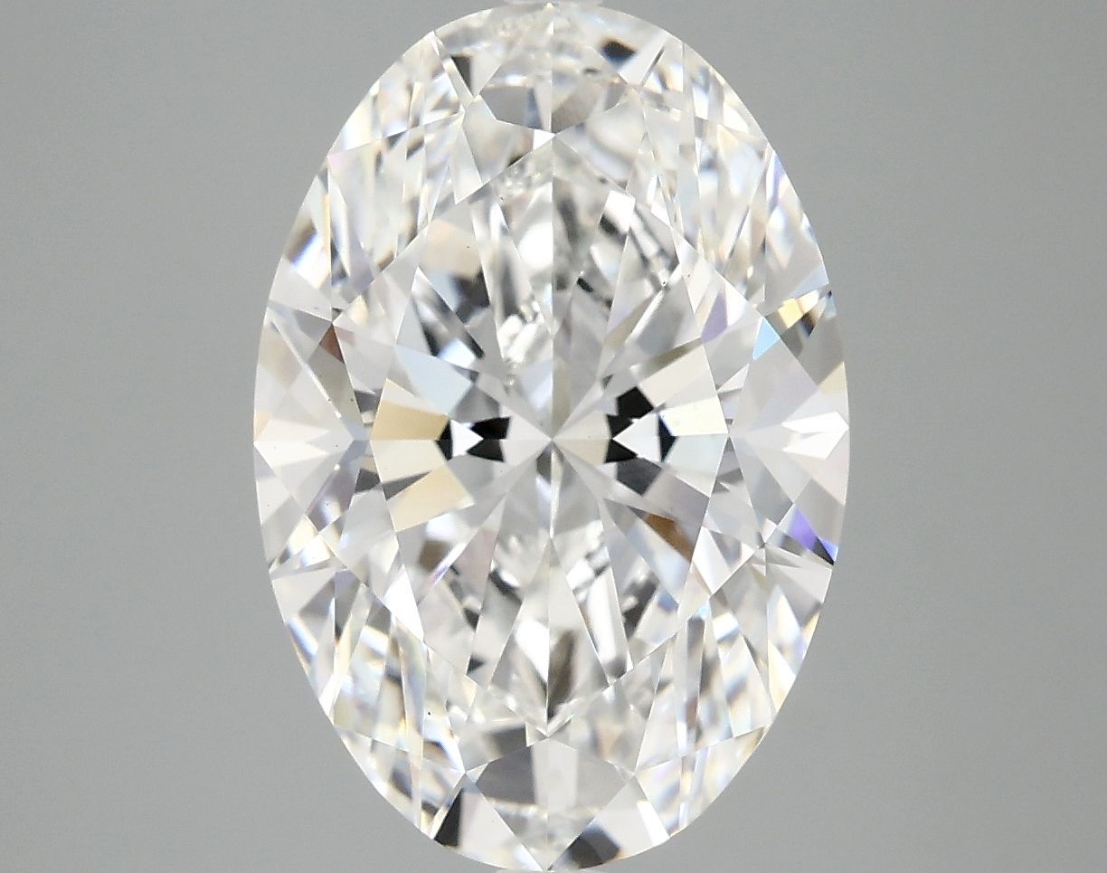 5.05 ct. oval Lab Grown Diamond front image