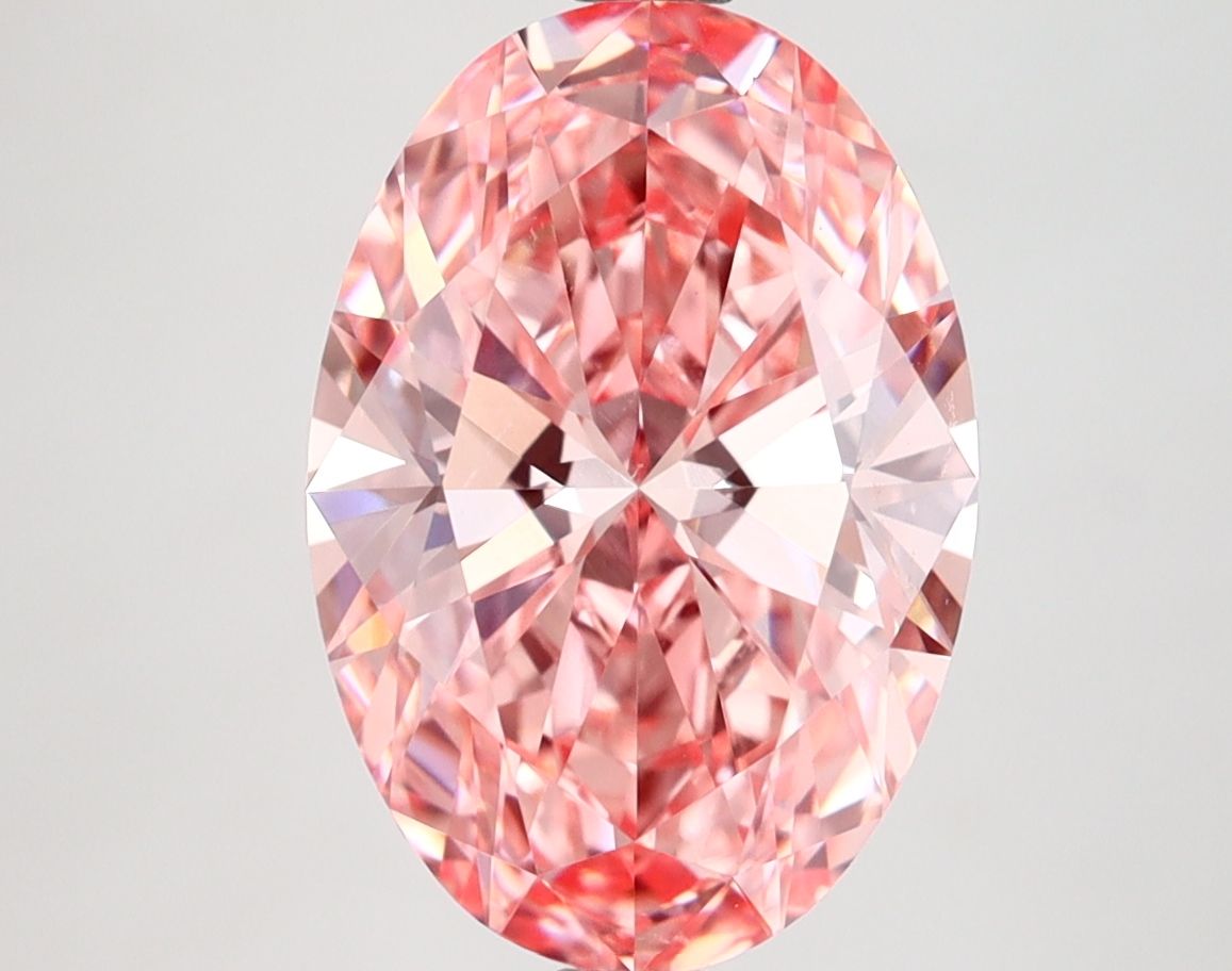 3.53 ct. oval Lab Grown Diamond front image