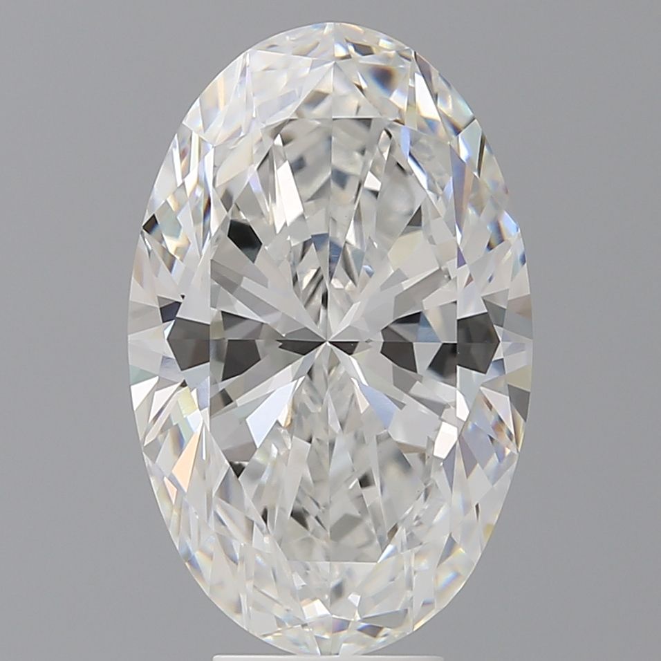 7.08 ct. oval Lab Grown Diamond front image