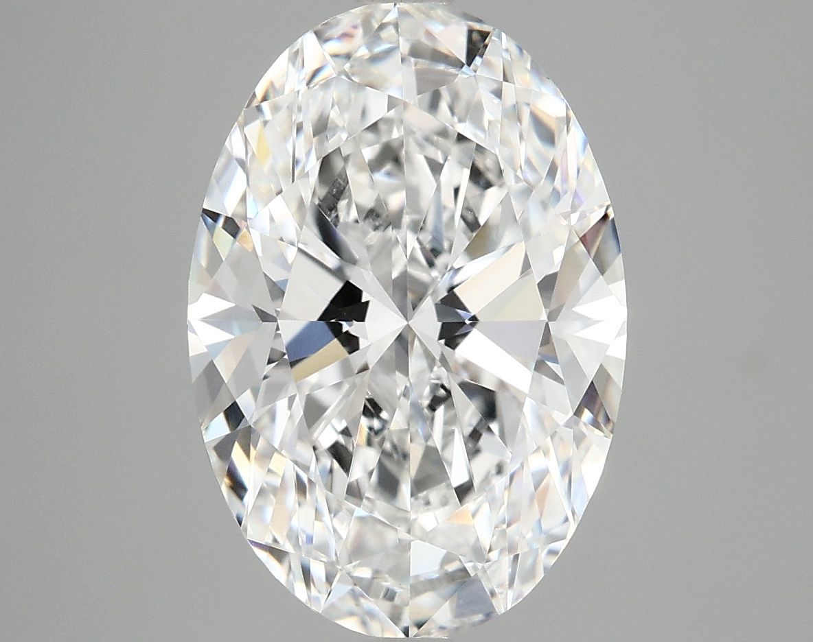5.03 ct. oval Lab Grown Diamond front image