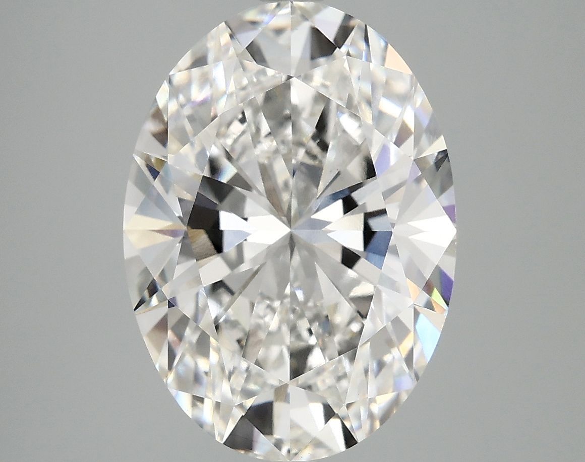 5.02 ct. oval Lab Grown Diamond front image