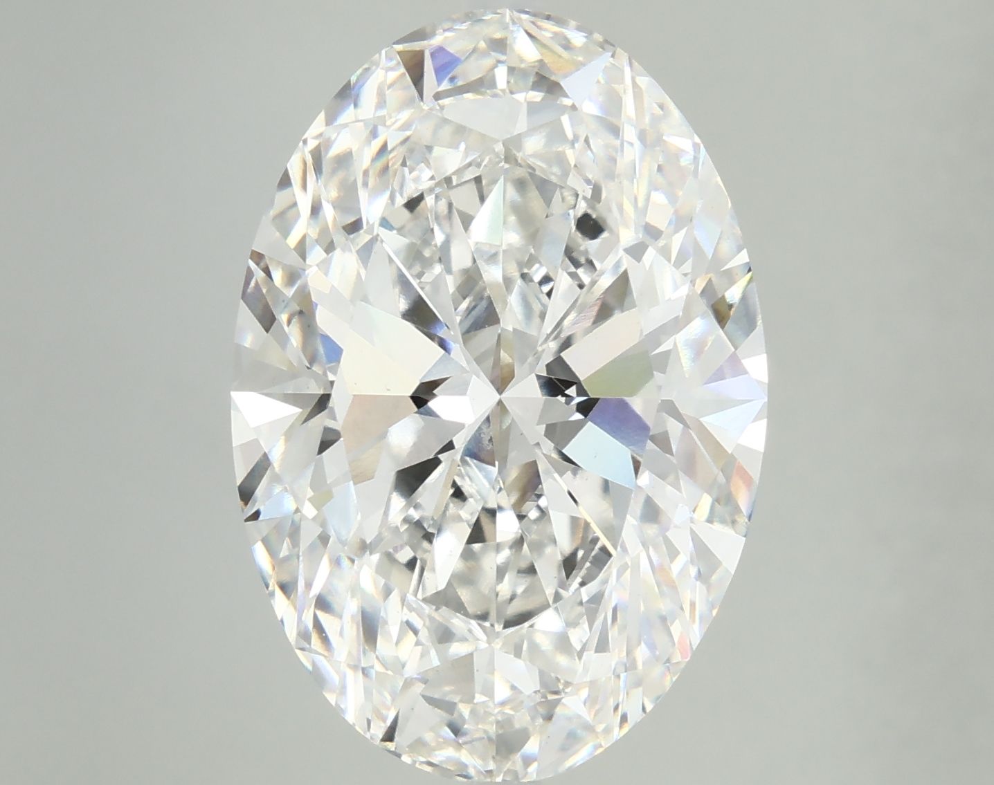 11.35 ct. oval Lab Grown Diamond front image