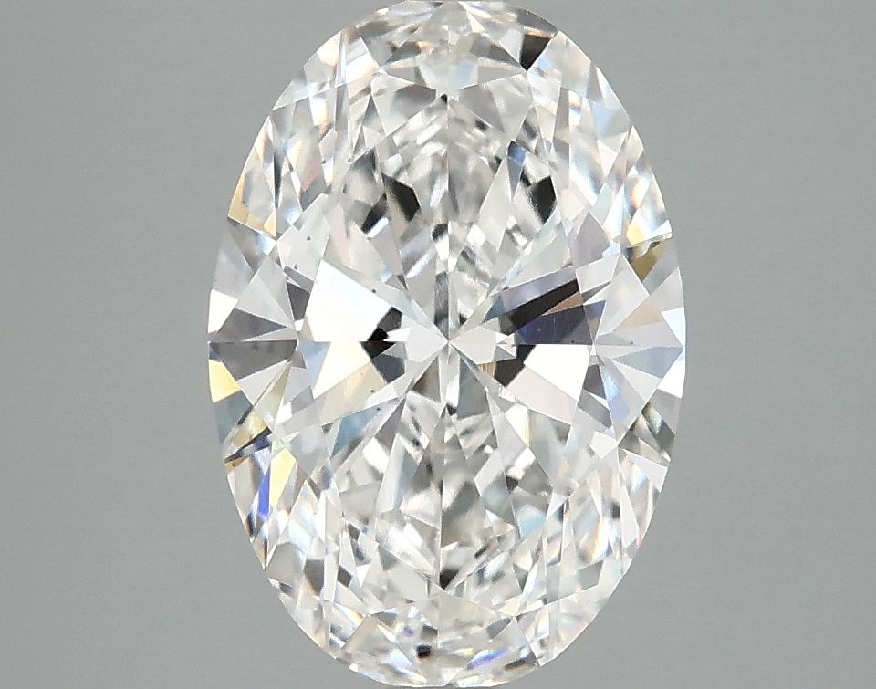 2.87 ct. oval Lab Grown Diamond front image