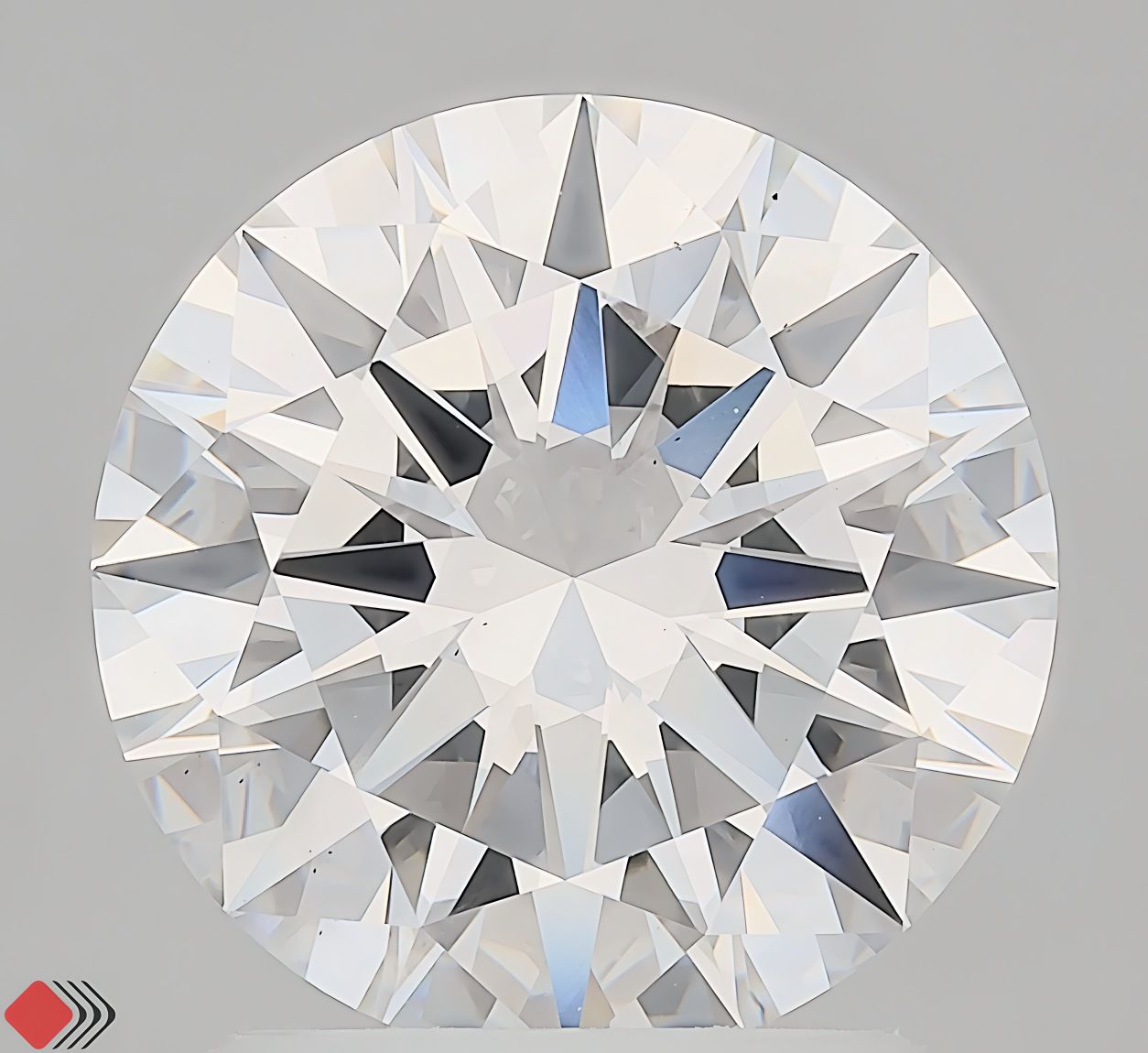2.05 ct. round Lab Grown Diamond front image
