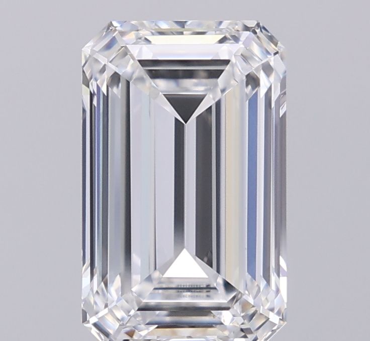 3.58 ct. emerald Lab Grown Diamond front image
