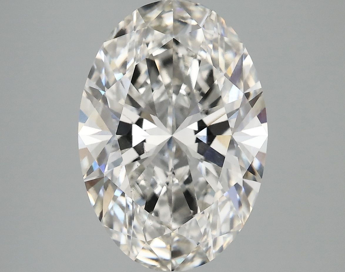 5.04 ct. oval Lab Grown Diamond front image