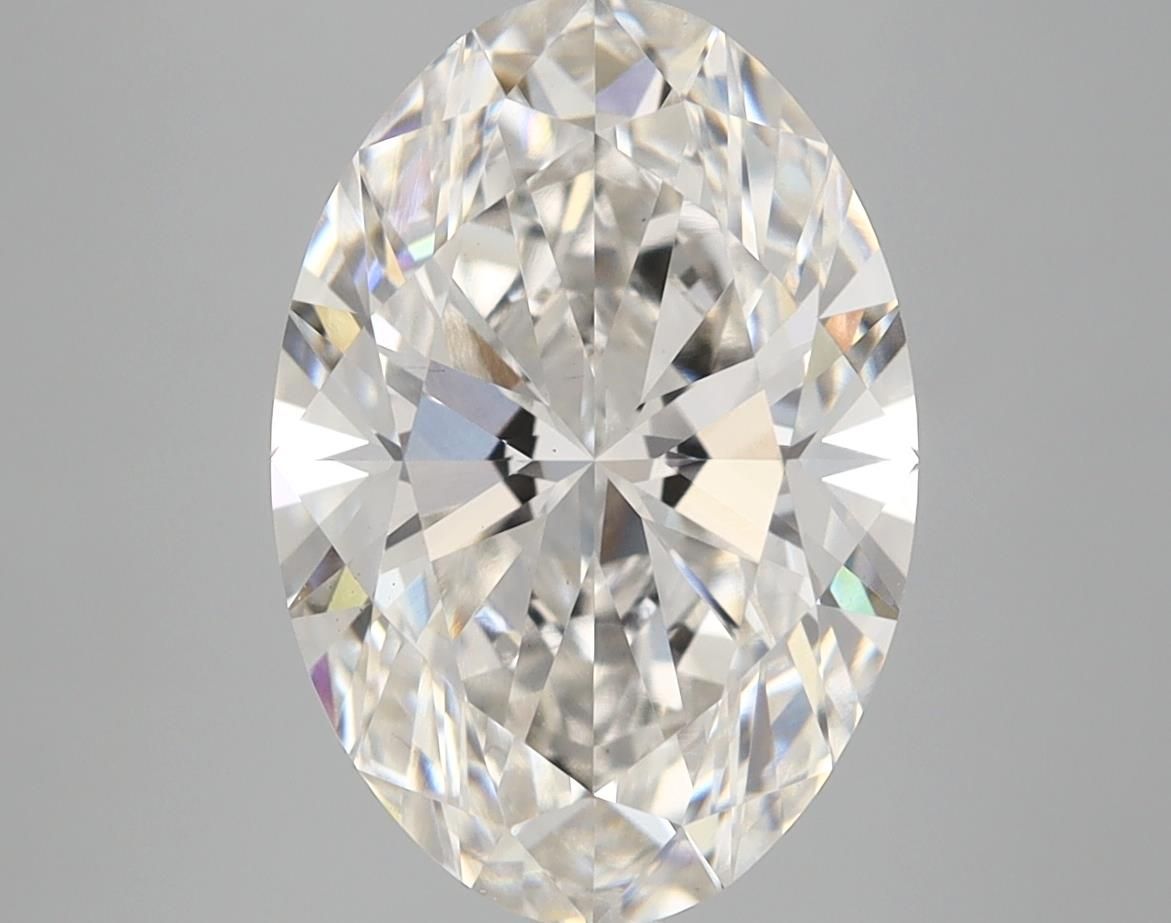 4.10 ct. oval Lab Grown Diamond front image