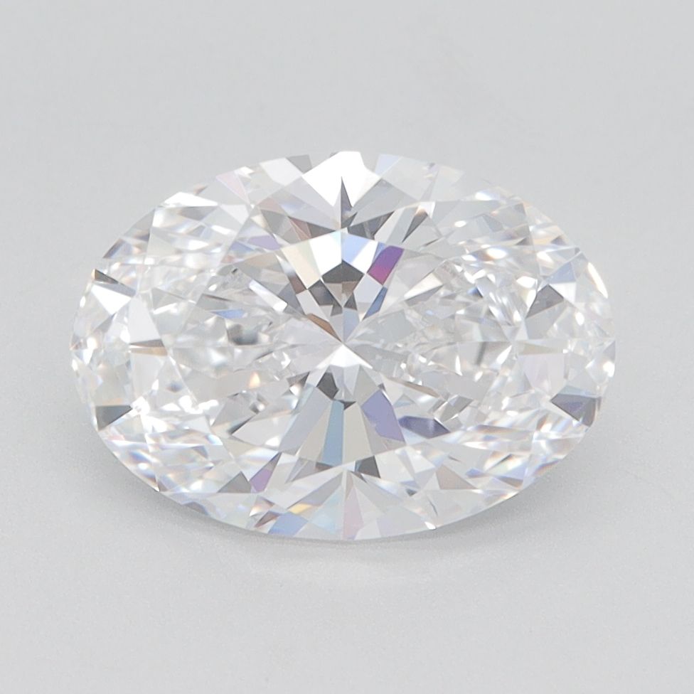 2.10 ct. oval Lab Grown Diamond front image