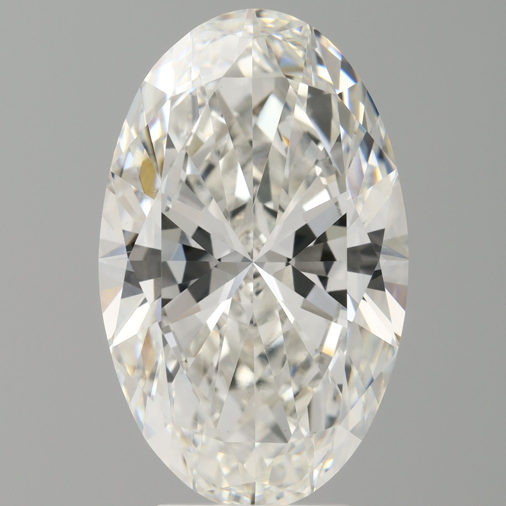 5.07 ct. oval Lab Grown Diamond front image