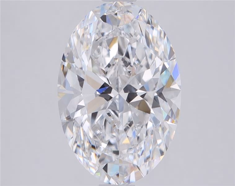 4.01 ct. oval Lab Grown Diamond front image