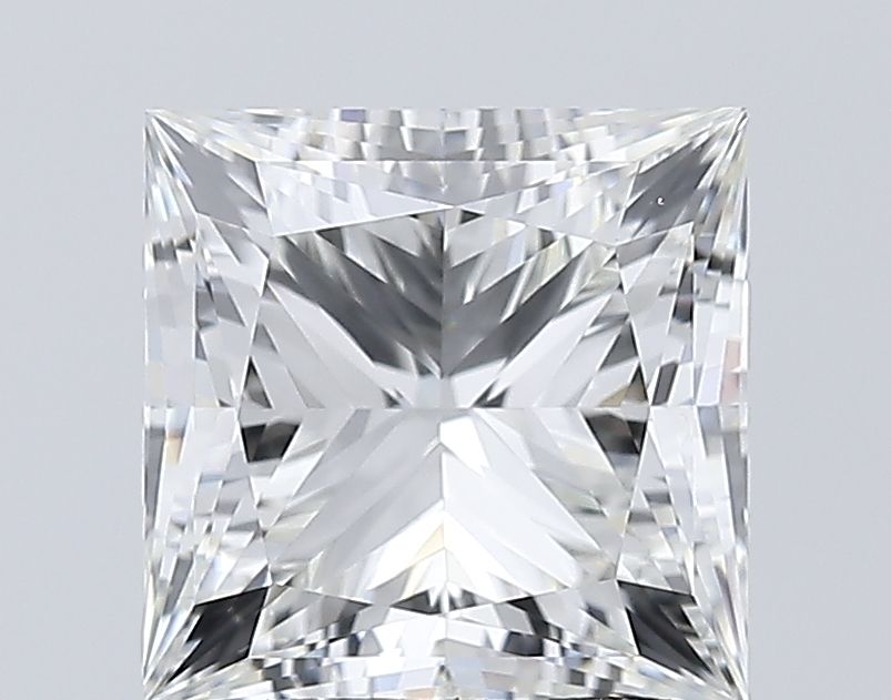 4.02 ct. princess Lab Grown Diamond front image