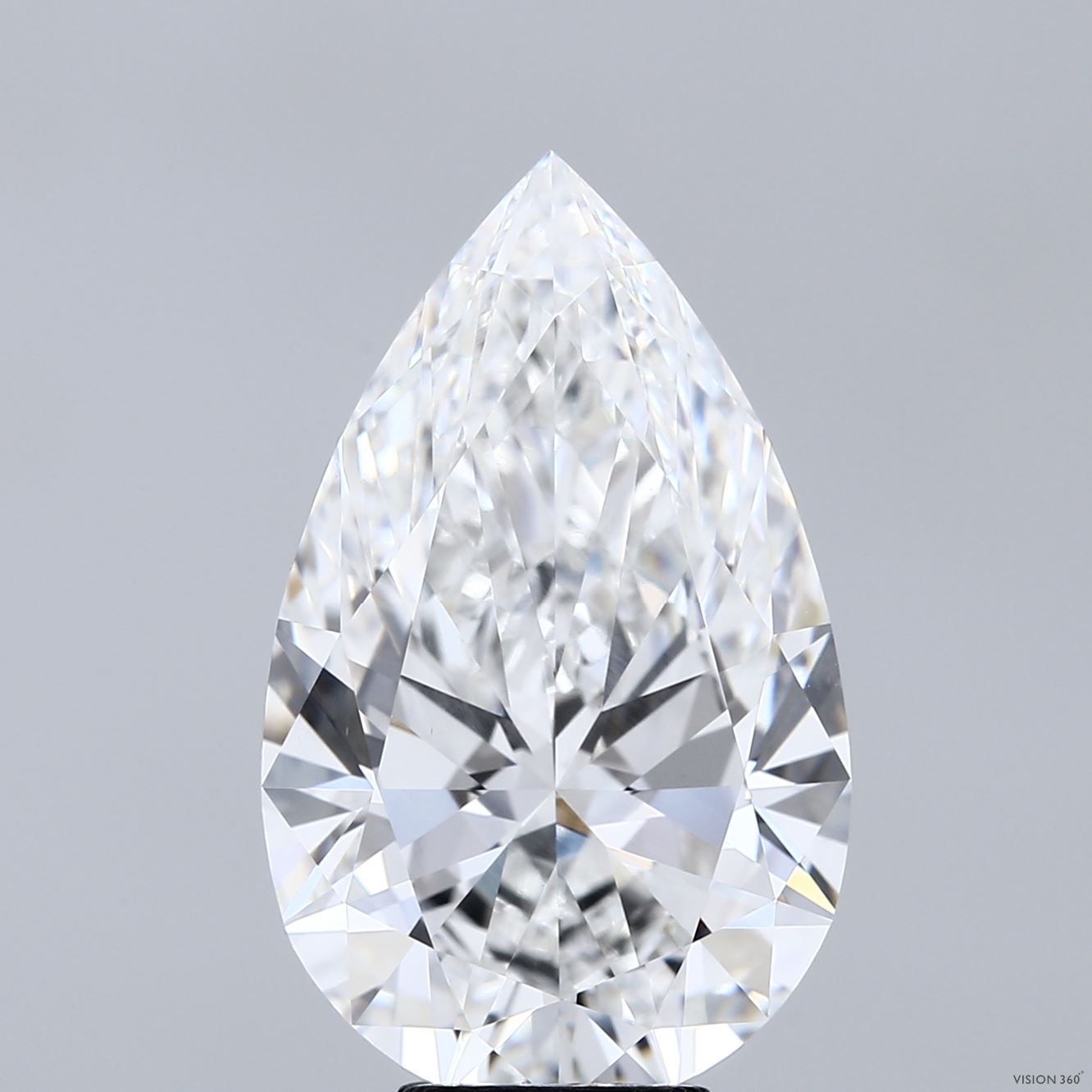 8.01 ct. pear Lab Grown Diamond front image