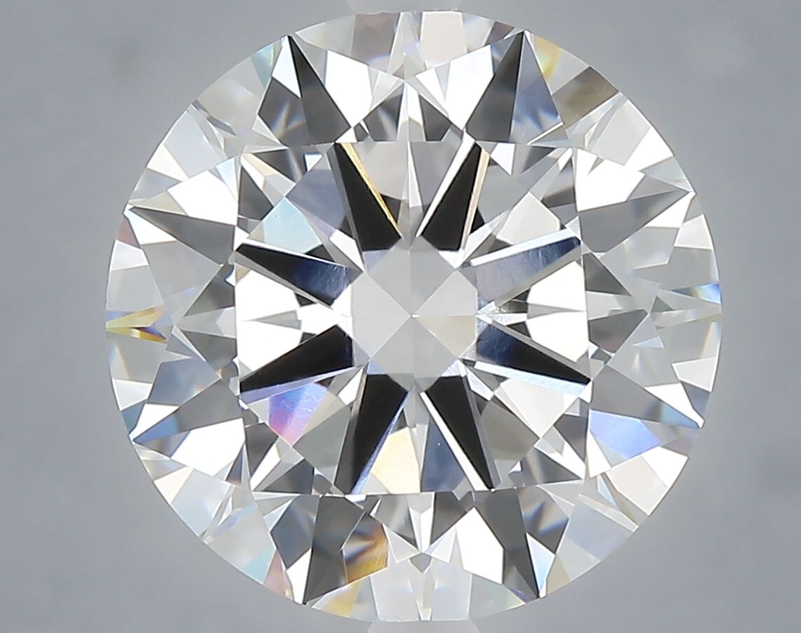 6.02 ct. round Lab Grown Diamond front image