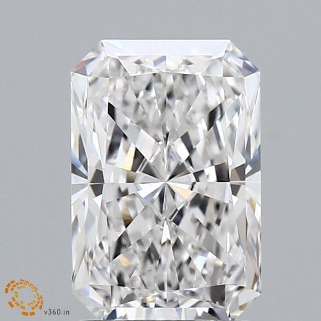 1.78 ct. radiant Lab Grown Diamond front image