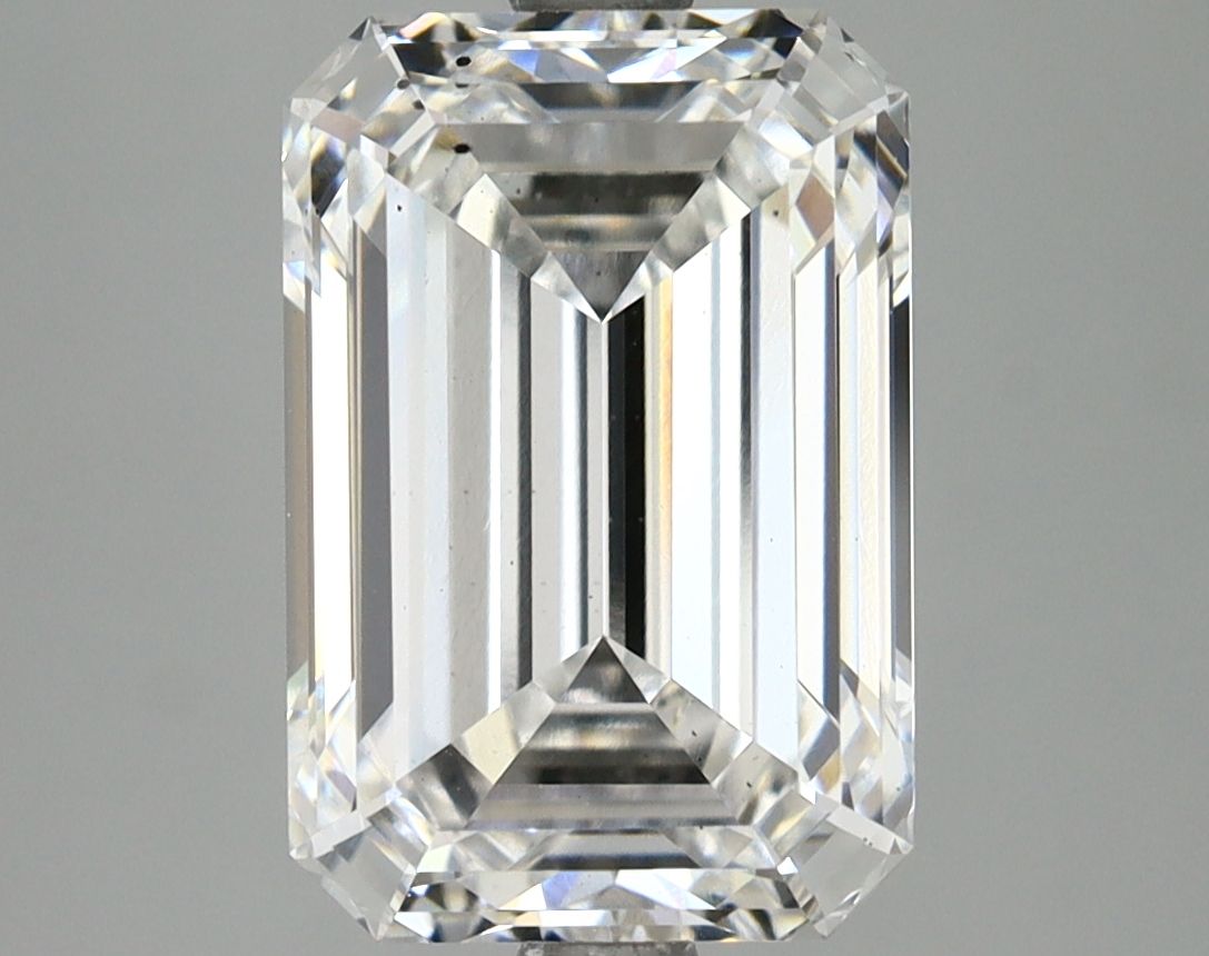 4.15 ct. emerald Lab Grown Diamond front image