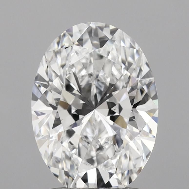 1.56 ct. oval Lab Grown Diamond front image