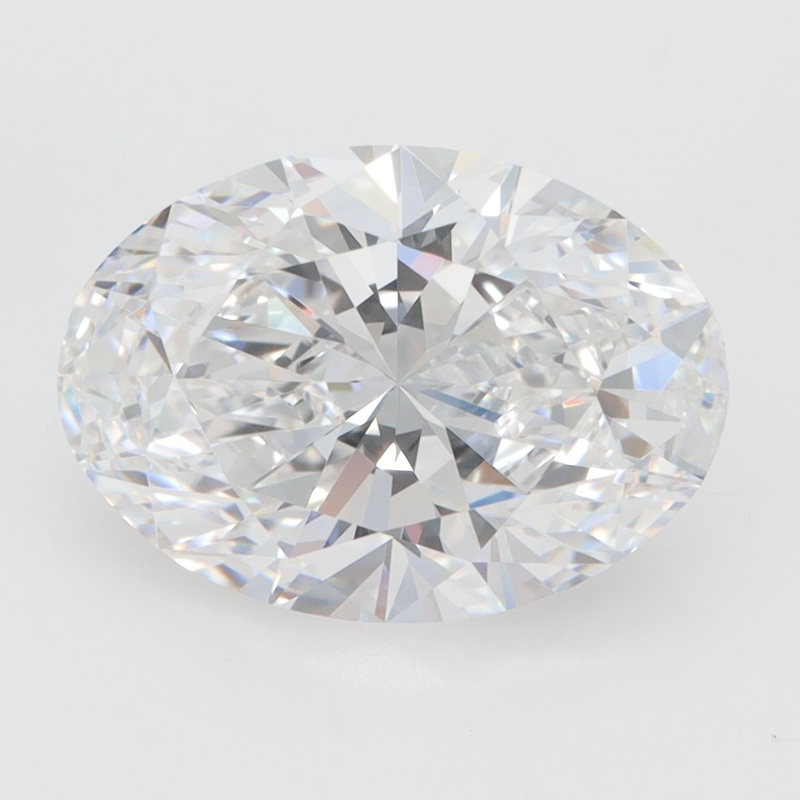 3.02 ct. oval Lab Grown Diamond front image