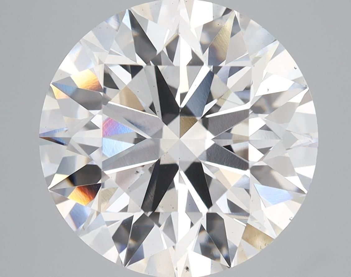 7.26 ct. round Lab Grown Diamond front image
